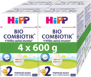 HIPP mlieko 2 (4x600g/KRA)