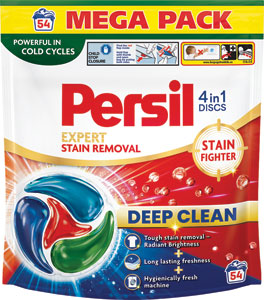 Persil Discs 4in1 Expert Stain Removal dávkovaný prací prostriedok 54 praní 918 g