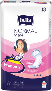Bella dámske hygienické vložky NORMAL Maxi economy 18 ks