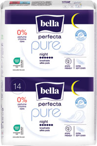 Bella perfecta pure hygienické vložky Night 14 ks