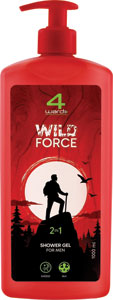4Ward sprchový gél Wild Force Men 1000 ml