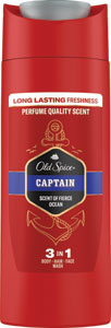 Old Spice sprchový gél a šampón 3v1 Captain 90 ml