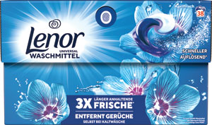 Lenor gélové tablety Universal April Fresh 38 ks