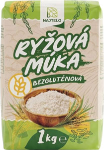 Najtelo Ryžová múka bezgluténová 1 kg