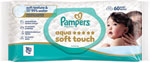 Pampers Wipes vlhčené utierky aqua soft touch 60 ks - Teta drogérie eshop