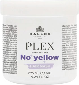 Kallos PLEX No Yellow maska  s fialovými pigmentmi 275 ml
