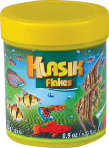 Krmivo KLASIK vločky pre ryby 25g/125ml