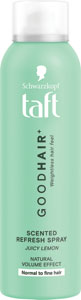 Schwarzkopf Taft Goodhair + Osviežujúci sprej s vôňou sviežeho citróna 150 ml