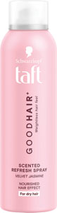 Schwarzkopf Taft Goodhair+ Osviežujúci sprej s vôňou jemného jazmínu 150 ml