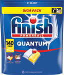 Finish Quantum kapsuly do umývačky riadu Lemon 140 ks