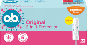 O.b. tampóny Original Super 32 ks