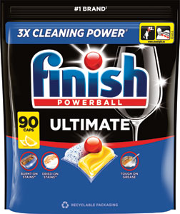 Finish Ultimate kapsuly do umývačky riadu Lemon 90 ks