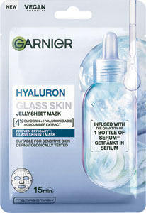 Garnier Hyaluron Glass Skin Jelly Sheet Mask 27 g