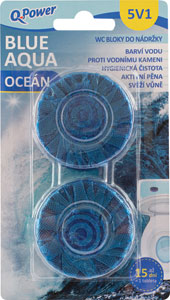 Q-Power WC blok do nádrže Oceán 2 ks