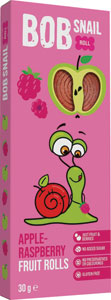 BOB Snail ovocné rolky Jablko Malina 30 g