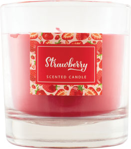 Q-Home sviečka Strawberry 170 g