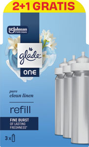 Glade ONE Pure Clean Linen náplň 3x10 ml