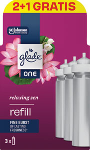 Glade ONE Relaxing Zen náplň 3x10 ml