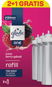 Glade ONE Bubbly Berry Splash náplň 3x10 ml