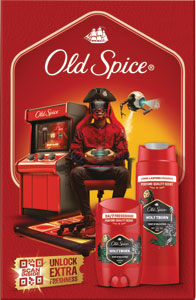 Old Spice darčeková sada Wolfthorn deo stick 50 ml, sprchový gél 2 v 1 250 ml