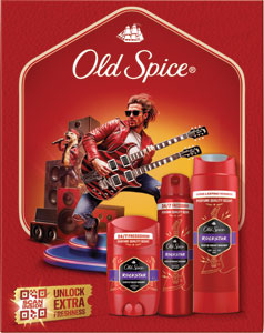 Old Spice darčeková sada Rockstar deo stick 50 ml, sprchový gél 2 v 1 250 ml, deodorant 150 ml