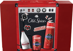 Old Spice darčeková sada Captain deo stick 50 ml, sprchový gél 2 v 1 250 ml, voda po holení 100 ml