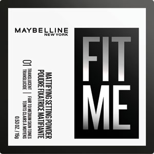 Maybelline New York Fit Me Powder 01 Translucent fixačný púder 15 g