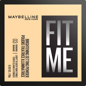 Maybelline New York Fit Me Powder 03 Banana fixačný púder 15 g