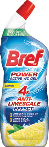 Bref Power Active Gel Lemon WC čistič 750 ml