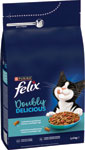 Felix Doubly Delicious s lososom a s lahodnou zmesou morsakých rýb 800 g