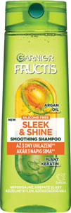Garnier Fructis Sleek & Shine šampón pre nepoddajné a krepaté vlasy 400 ml