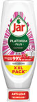 Jar Platinum Plus tekutý prostriedok na umývanie riadu Raspberry 730 ml