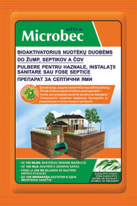 ROS Microbec do žúmp, septikov a ČOV eucalyptus 25 g