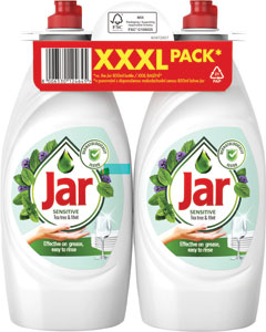 Jar tekutý prostriedok na umývanie riadu Tea Tree & Mint 2 x 850 ml