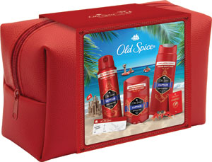 Old Spice darčeková sada Captain deo stick 50 ml, sprchový gél 2 v 1 250 ml, deodorant 150 ml