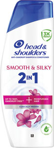 Head & Shoulders šampón 2v1 Smooth&Silky 400 ml
