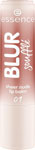 Essence balzam na pery BLUR soufflé sheer nude lip balm 01
