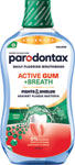 Parodontax ústna voda Active Gum + Breath 500 ml - Teta drogérie eshop