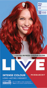 Live farba na vlasy Intense Colour 035 Real Red 