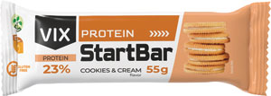 VIX Štart Bar proteínová tyčinka Cookies, Cream 55 g