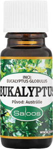 Saloos esenciálny olej Eukalyptus 10 ml