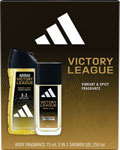 Adidas darčeková sada Victory League body fragrance 75 ml, sprchový gél 250 ml - Teta drogérie eshop