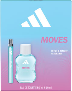 Adidas darčeková sada MOVES toaletná voda 50 ml + 10 ml
