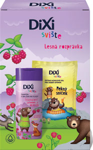 Dixi darčeková sada Svište Lesná rozprávka šampón 250 ml, kúpeľová soľ 200 g