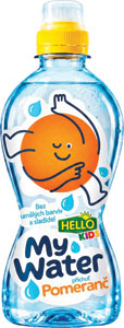 Hello My Water nealkoholický nápoj s príchuťou pomaranču 330 ml