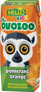 Hello OVOZOO ovocný nápoj Pomaranč 250 ml