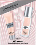 bruno banani darčeková sada Woman dezodorant natural sprej 75 ml, sprchový gél 50 ml - Teta drogérie eshop