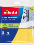Vileda Špongiová utierka Sponge Cloth 3 ks - Teta drogérie eshop