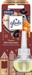 Glade elektrický osviežovač vzduchu náhradná náplň Creamy Hot Chocolate 1+20 ml