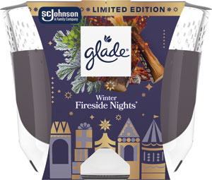 Glade sviečka Winter Fireside Nights 204 g